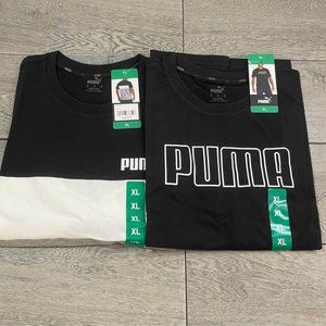 New 2 Pack XL PUMA Mens Tees